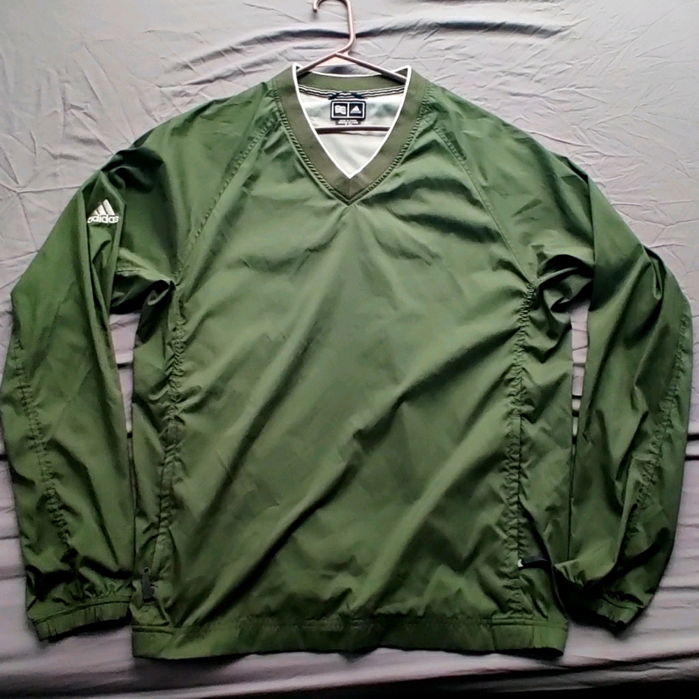 Adidas men's windbreaker pullover